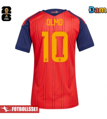 Spanien Dani Olmo #10 Hemmatröja Dam VM 2026 Kortärmad